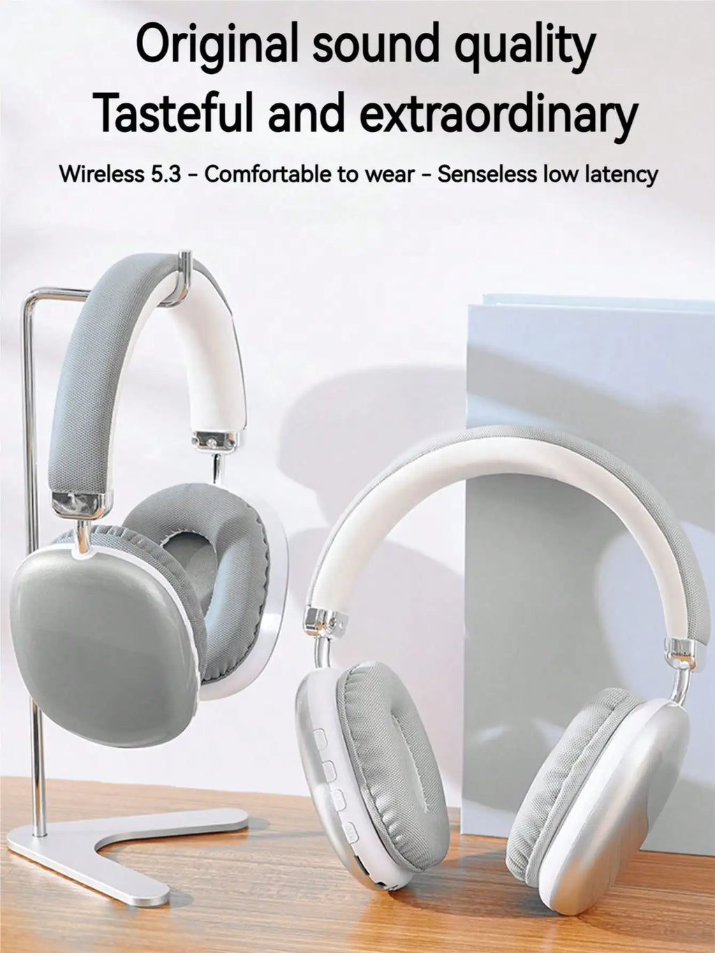 B40 Auriculares Bluetooth Rosa Over-Ear HiFi