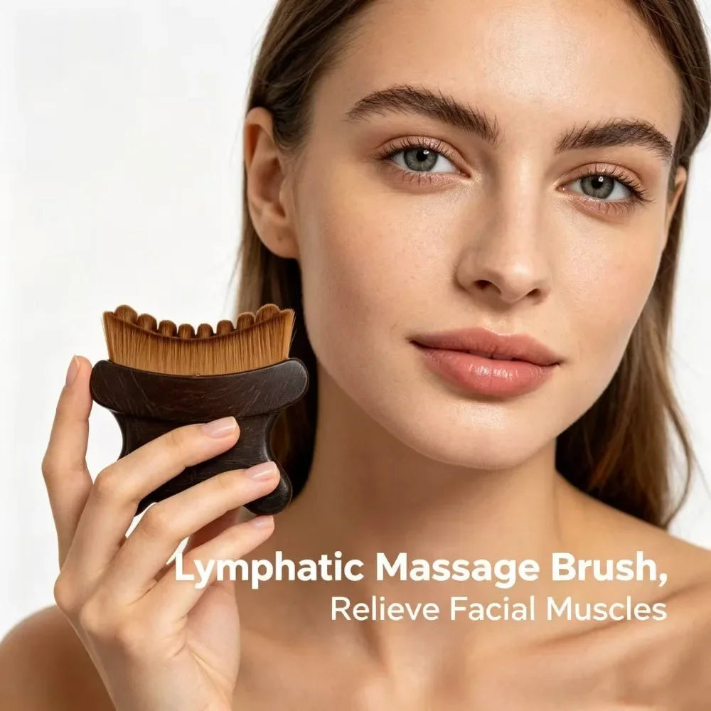 Cepillo Facial para Drenaje Linfático