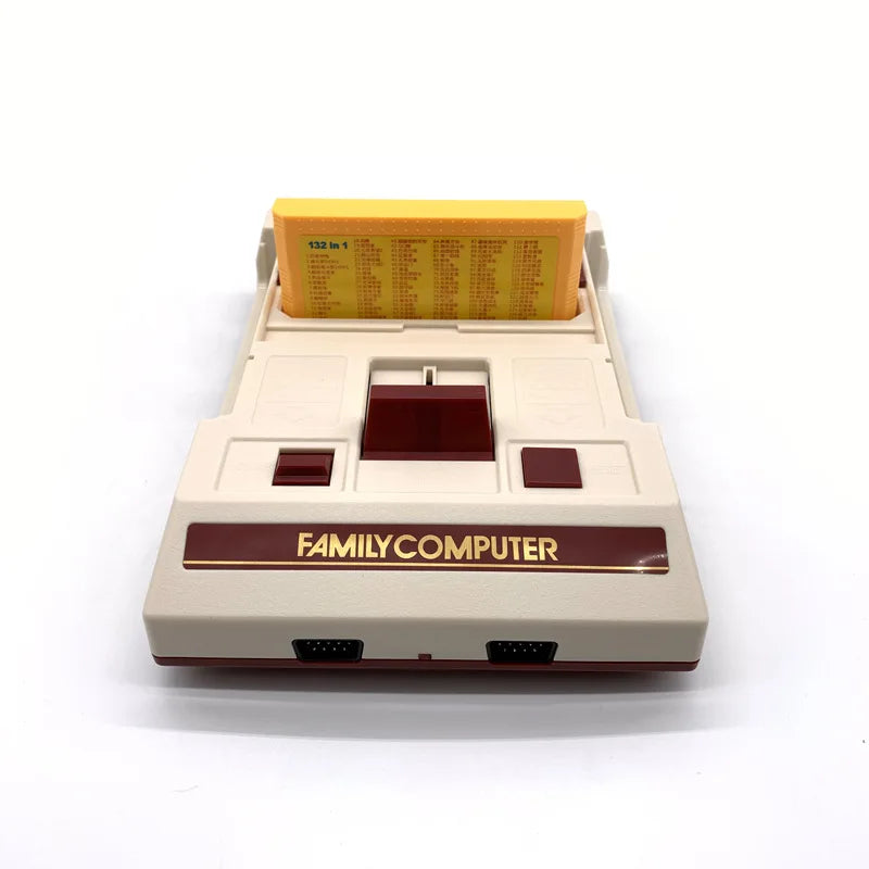 Consola FC de juegos clásicos 500 en 1, consola de juegos de ordenador familiar en rojo y blanco, salida AV de 8 bits, juegos familiares, puerto de TV y vídeo