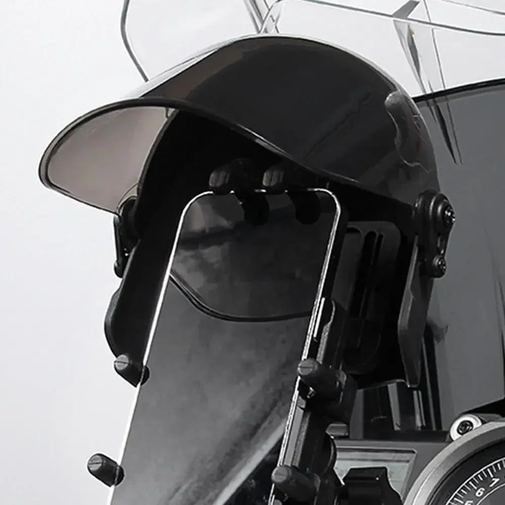 Soporte para Teléfono de Motocicleta, Parasol para Casco, Protector Solar Impermeable para Teléfono Móvil, Parasol para Casco de Moto