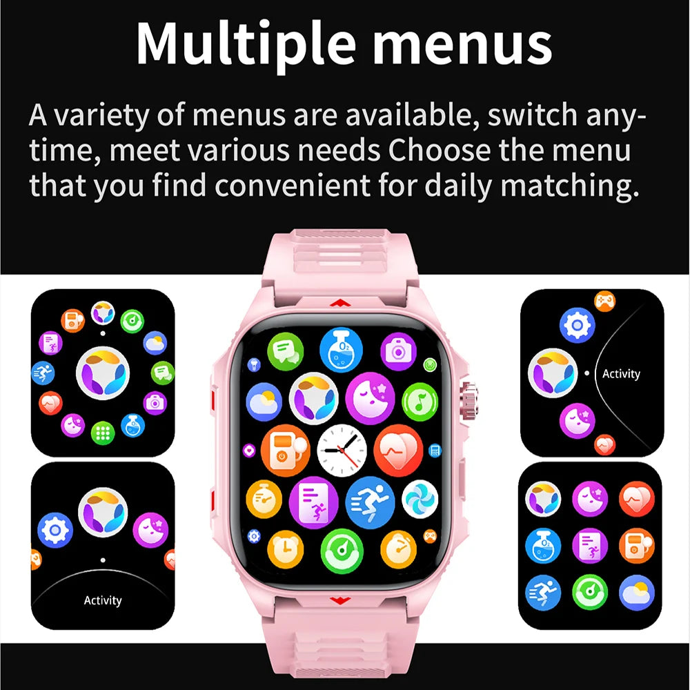 Reloj Inteligente Digital Ritmo Cardíaco Hombre
