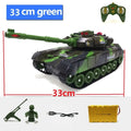 Tanque RC Grande 44cm Control Remoto Simulación Militar
