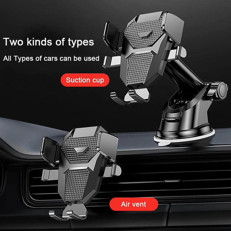 Soporte Universal para Celular en Auto 360° con Ventosa
