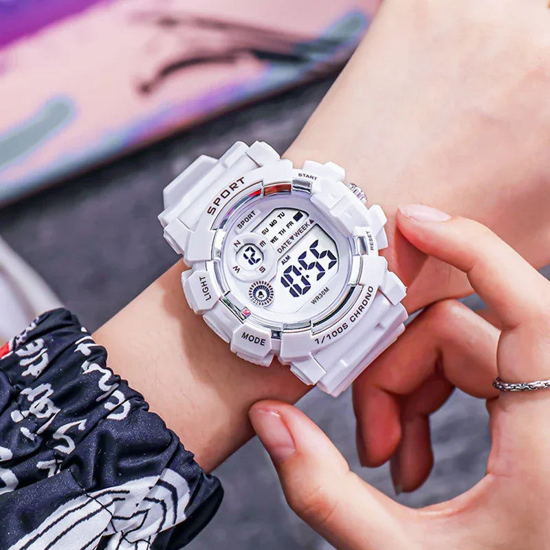 Reloj Digital YIKAZE Deportivo LED para Niños