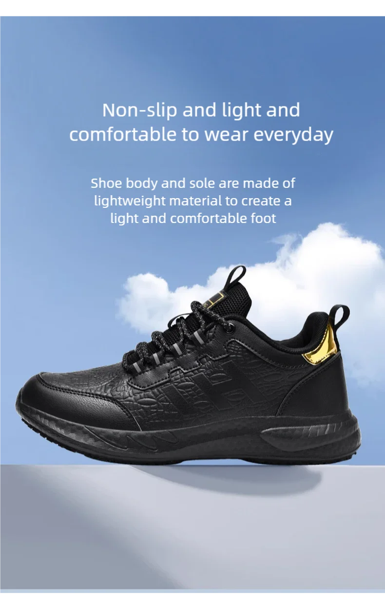 Zapatos de Cocina para Hombre — Antideslizante, Impermeables y Transpirables