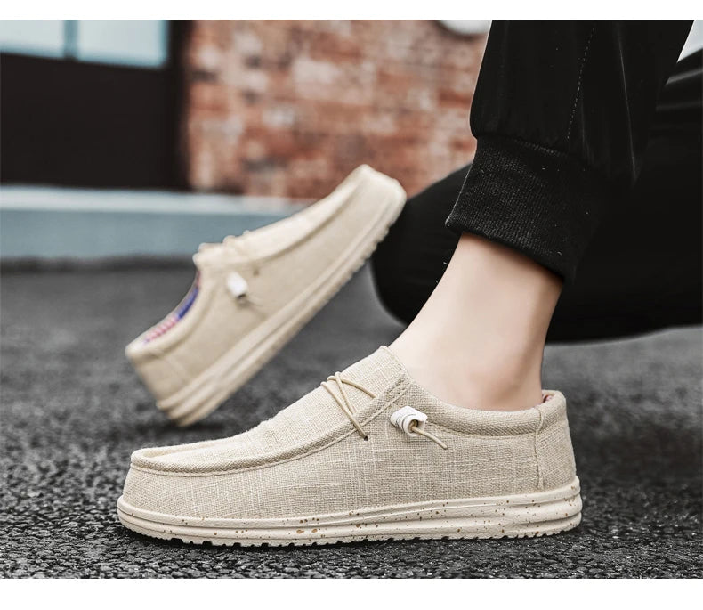 Mocasines de Lona para Hombre | Livianos y Transpirables
