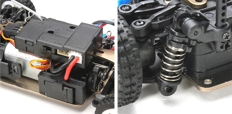 Wltoys RC 284019 Control remoto 1/28 30 Km/H Mosquito de carreras de alta velocidad 2,4 GHz todoterreno RTR Rally Drift Car