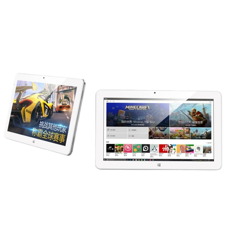 El más nuevo juego Play 10,6 "Windows 10 Tablet PC 4G RAM 128GB ROM 64 bits Intel Core m3-7Y30 Quad Core cámara Dual 1920x1080 IPS