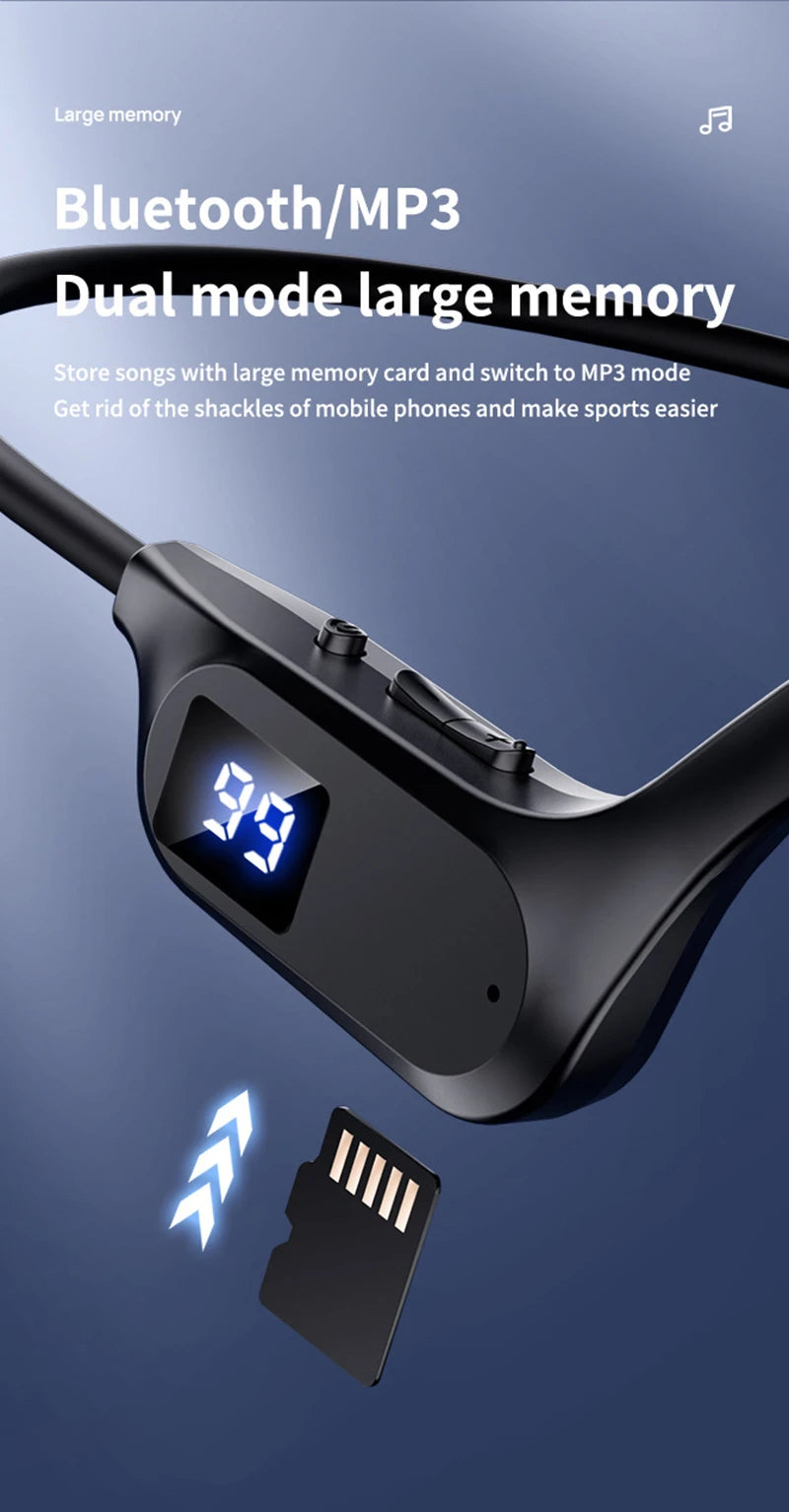 Auriculares X7 Conducción Aérea Bluetooth 5.3 Deportivos