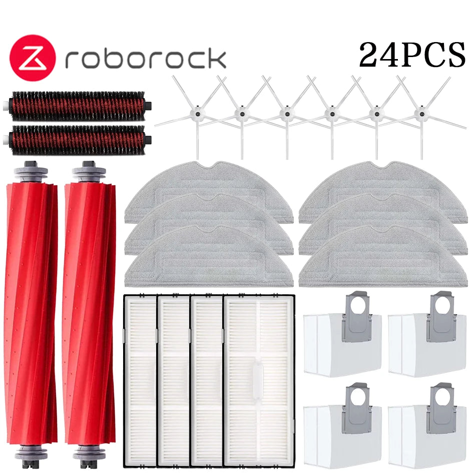 Piezas de Repuesto para Robot Aspirador S7 y S7 Pro, Cepillo, Filtro Hepa, Paño de Mopa