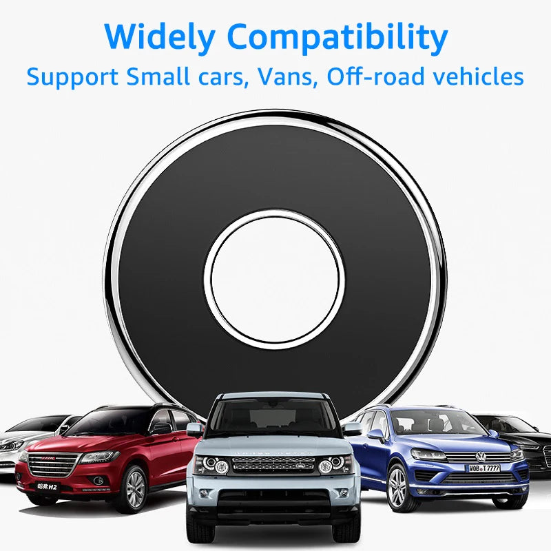 Soporte Magnético para Teléfono de Coche, Soporte Multifuncional de Metal Adhesivo para el Tablero, Soporte de Navegación Manos Libres, Accesorio para Auto