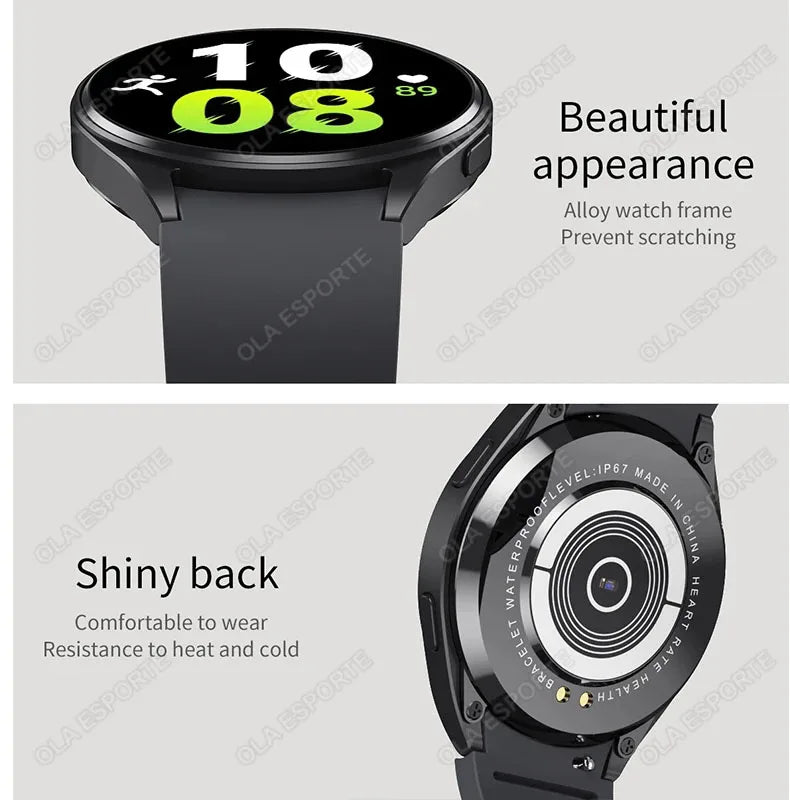 Nuevo SmartWatch 2025 hombres mujeres relojes Bluetooth llamada ritmo cardíaco sueño vida impermeable reloj inteligente Fitness Tracker Sporte reloj