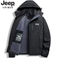 Chaqueta de Exterior JEEP Spirit para Hombre con Capucha Desmontable