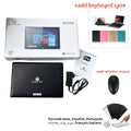 Tabletas de 10.1 Pulgadas con Intel Celeron N4000, Windows 10 Pro, 4GB de RAM, 32GB de ROM, 64 bits, Cámara Dual, HD-MI, USB 3.0, 1280 x 800 IPS G+P