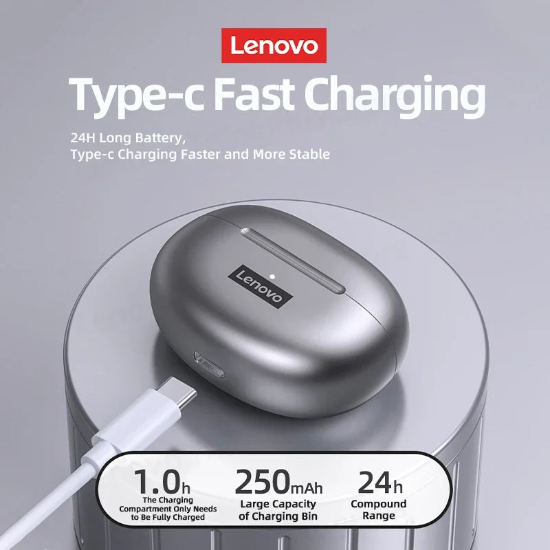 Auriculares Lenovo LP5 TWS Bluetooth Inalámbricos con Micrófono