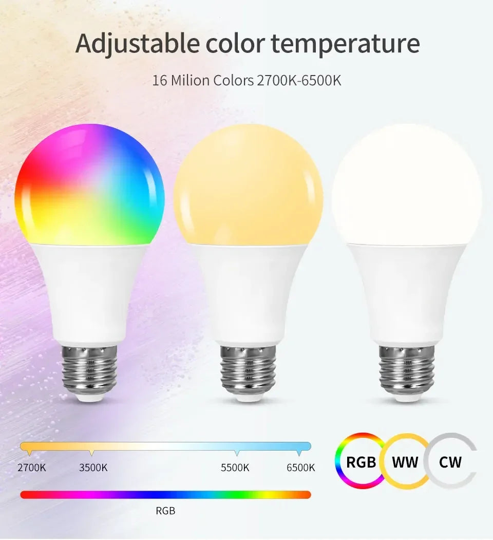 Bombillas LED Inteligentes Tuya Bluetooth E27