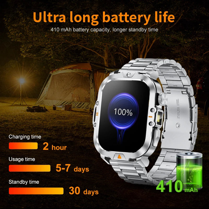 Reloj Inteligente LIGE Bluetooth Deportivo Resistente Agua