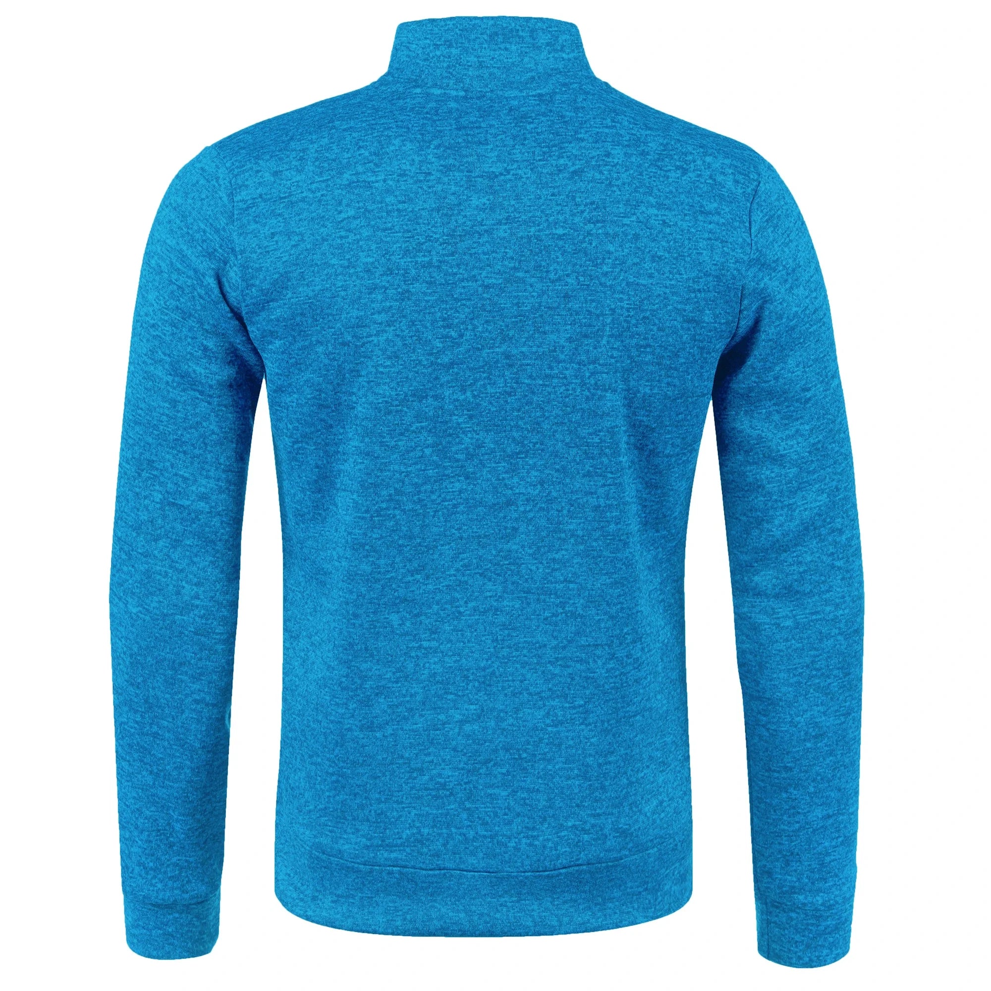 Otoño e Invierno, nuevo suéter largo con cremallera y mangas de bloque de Color para hombre, suéter fino de felpa, chaqueta informal ajustada, abrigo cómodo