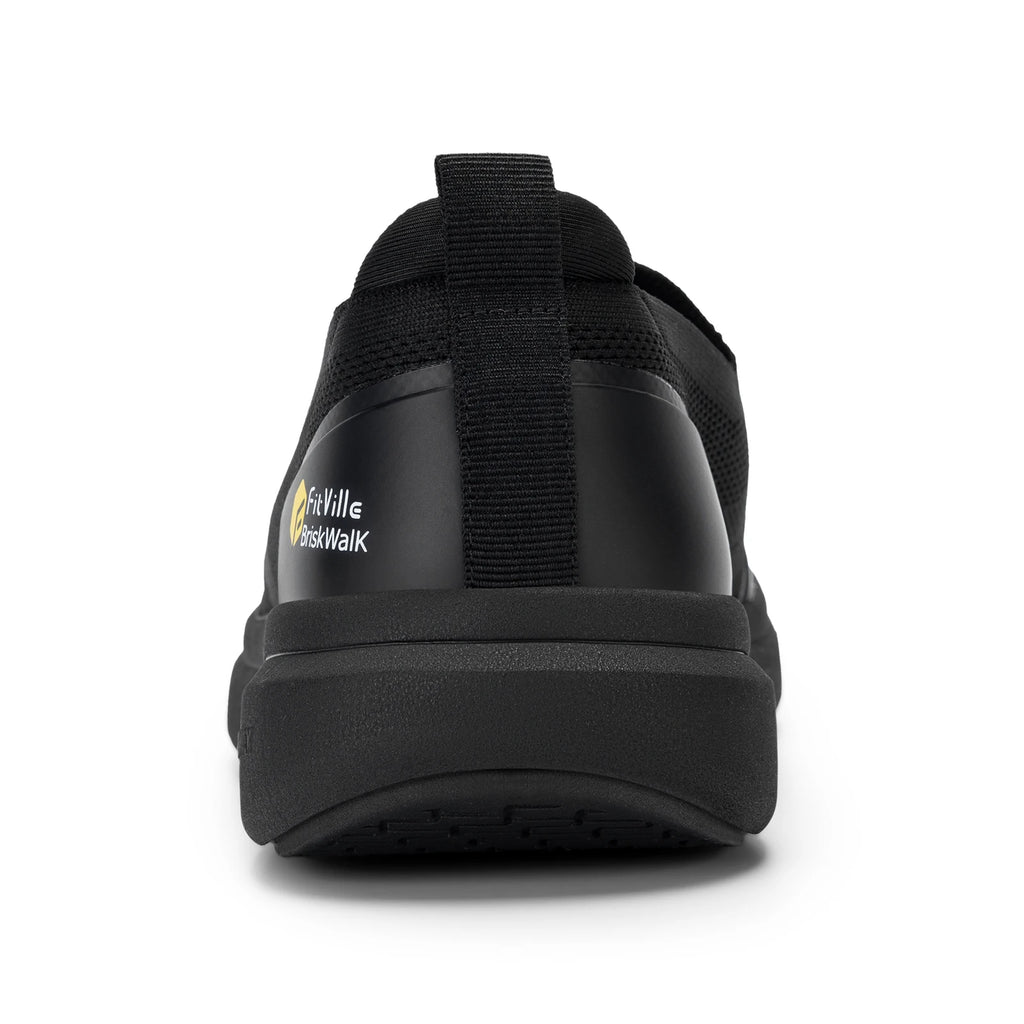 FitVille Zapatos para caminar para hombre, zapatos para fascitis plantar extraanchos, ligeros para pies hinchados, alivio ortopédico del dolor en el pie