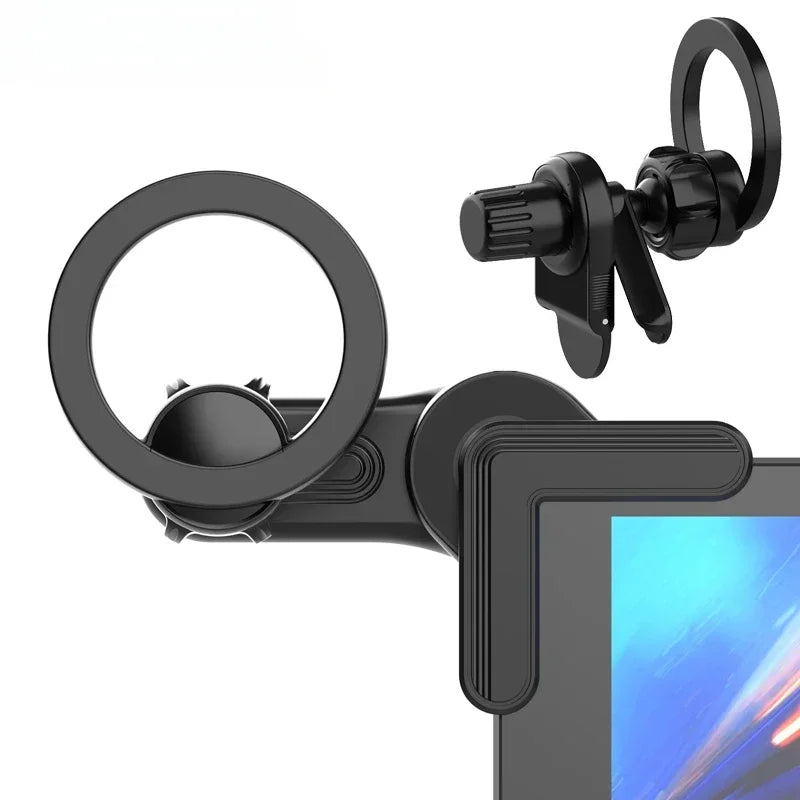 Soporte Magnético Universal para Teléfono de Coche 360 ° Soporte Giratorio para Pantalla para iPhone 17 16 15 14 MagSafe Xiaomi, Soporte Básico para Teléfono de Coche