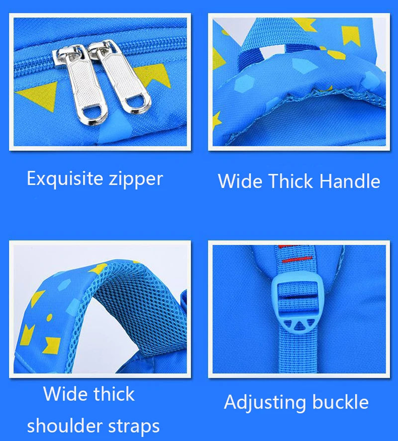 Mochila Escolar con Patrón Geométrico para Adolescentes