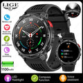 LIGE Reloj Inteligente Militar 1100mAh 5ATM