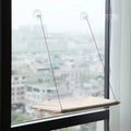 Hamaca Colgante para Gatos con Ventosa — Cama de Ventana