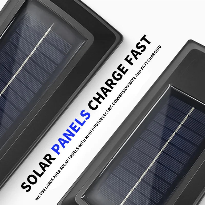 Farolas Solares LED con Sensor de Movimiento 3 Modos Impermeable