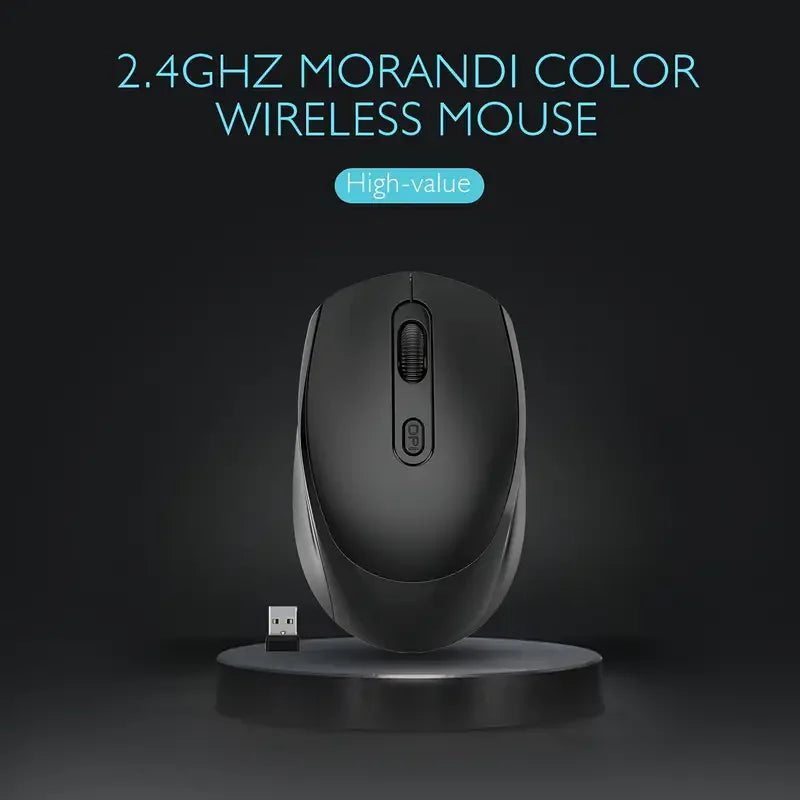 Ratón inalámbrico con batería para Gamer, modos duales, compatible con Bluetooth, 2,4G, USB, silencioso, para portátil, tableta, Macbook Mause