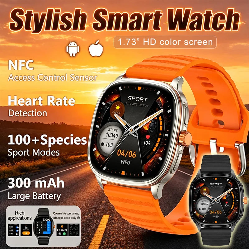 Reloj Inteligente Ultrafino NFC Oxígeno Sueño