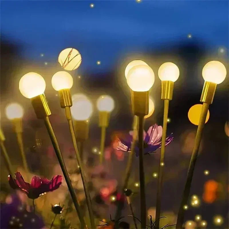 Luces LED Solares de Luciérnaga para Jardín