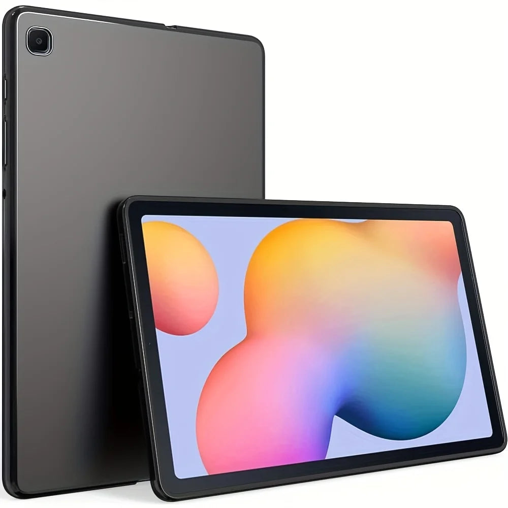 Funda protectora Galaxy Tab S6 Lite de 10,4 pulgadas 2020, 2022, 2024 Funda protectora de silicona de cuero suave de goma TPU mate ultrafina