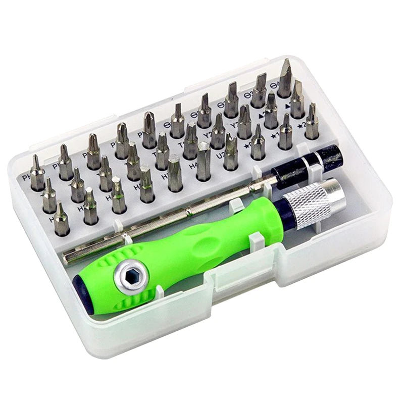 Kit Puntas Destornillador Magnético Torx Phillips Reparación