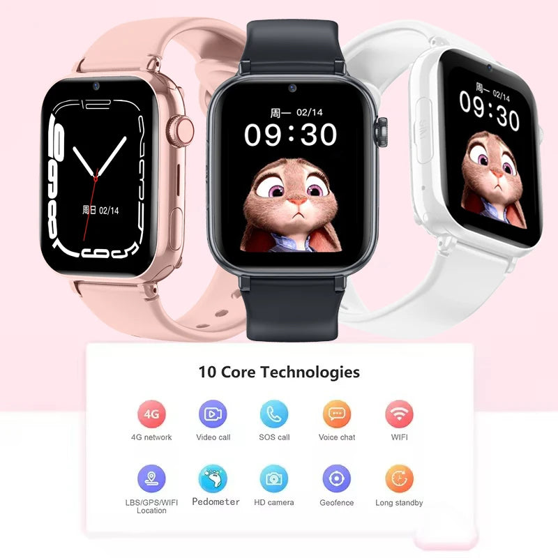 Reloj Inteligente Niños GPS 5G SOS Cámara