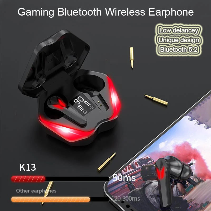 Auriculares Inalámbricos TWS Bluetooth 5.3 con Cancelación de Ruido