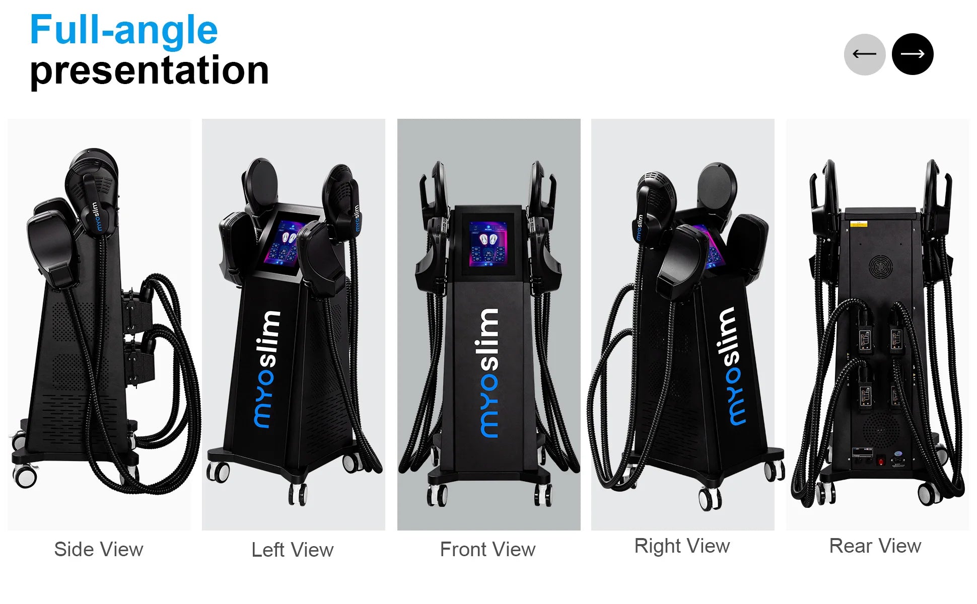 Máquina EMS para Esculpir el Cuerpo, Estimulación Muscular por Radiofrecuencia, Quema de Grasa, 6500W, Equipo de Adelgazamiento y Pérdida de Peso, Zero MYOslim EMS