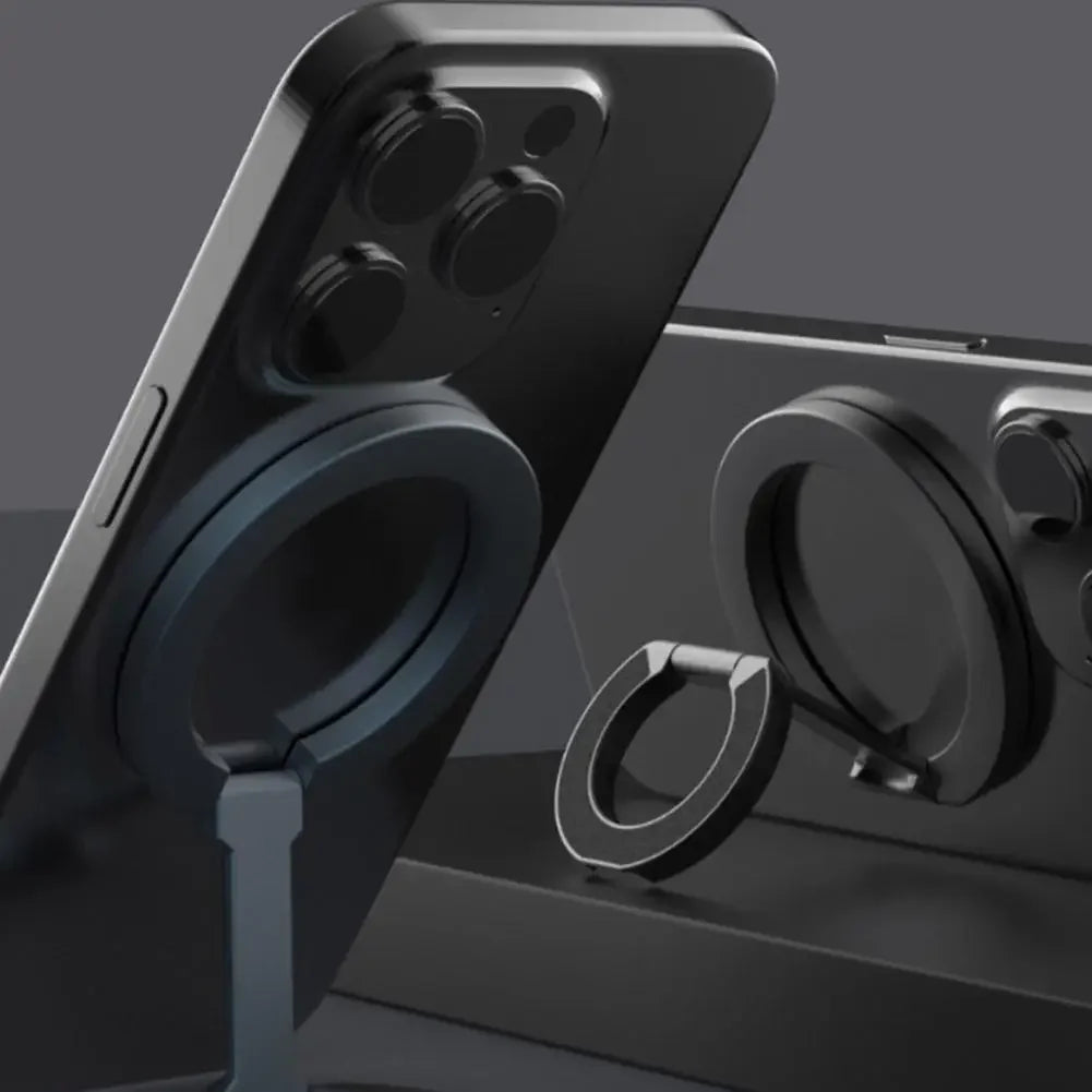 Soporte Magnético de Doble Cara para Teléfono con MagSafe, Anillo Magnético Plegable y Portátil para Celulares, Accesorios para Teléfono, Soporte de Agarre