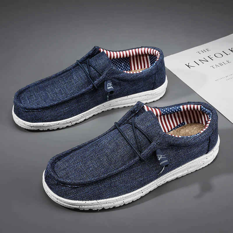 Mocasines de Lona para Hombre | Livianos y Transpirables
