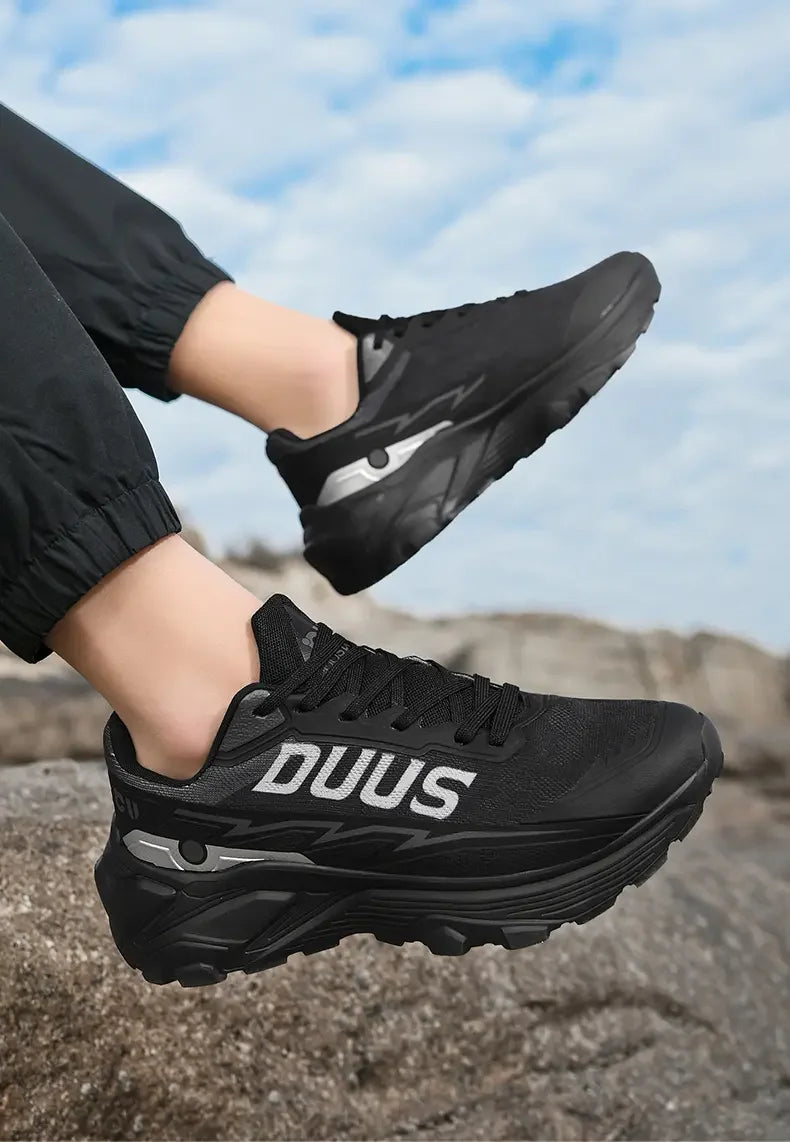 Zapatillas deportivas para hombre antideslizantes y transpirables suela gruesa