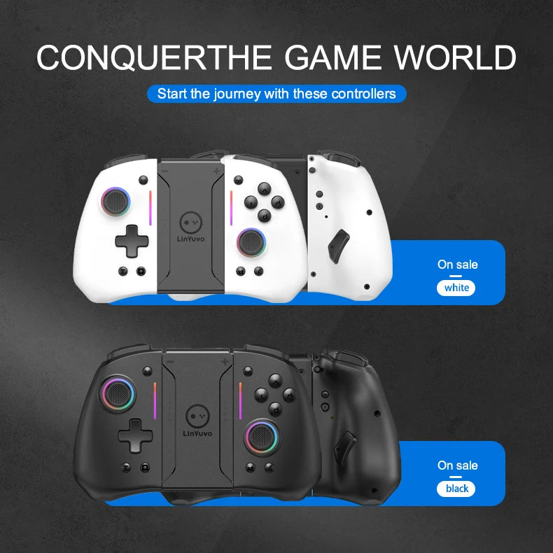 Control inalámbrico Bluetooth para Nintendo Switch, OLED y Lite, mando de juegos, mando, accesorios para juegos Hall