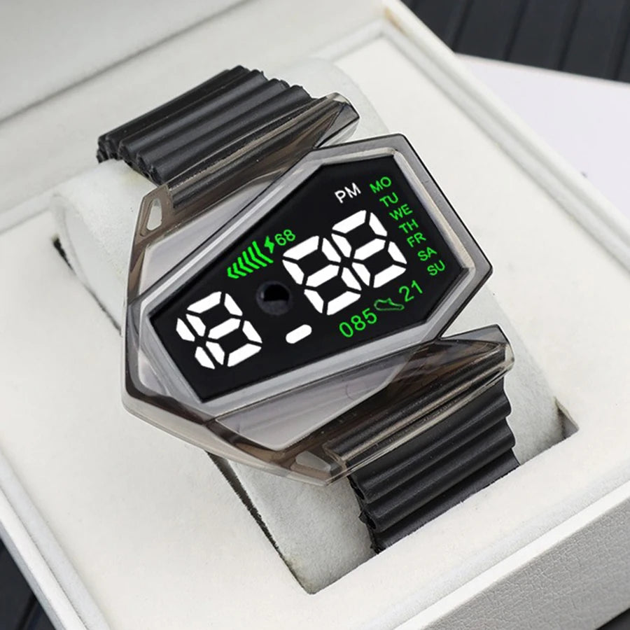 Reloj Digital Deportivo LED Táctil para Niños