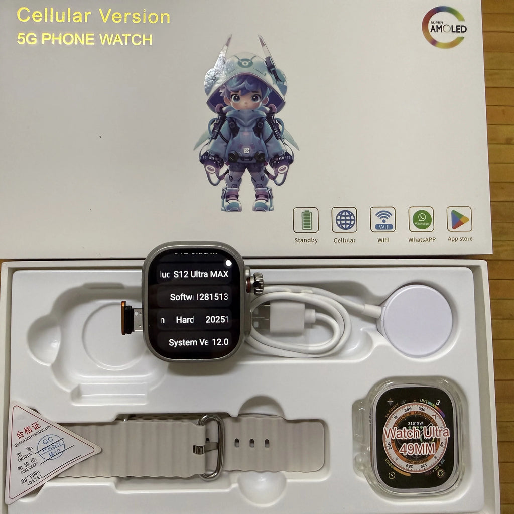 Reloj Inteligente S12 Ultra MAX Android 5G