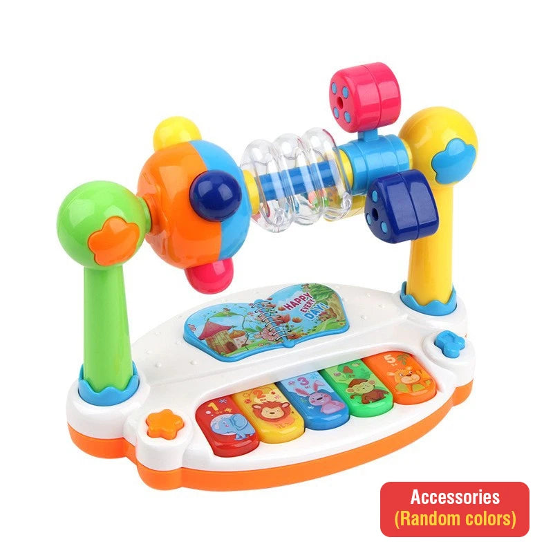Teclado Piano Musical para Niños con Sonido y Luz - Juguete Educativo