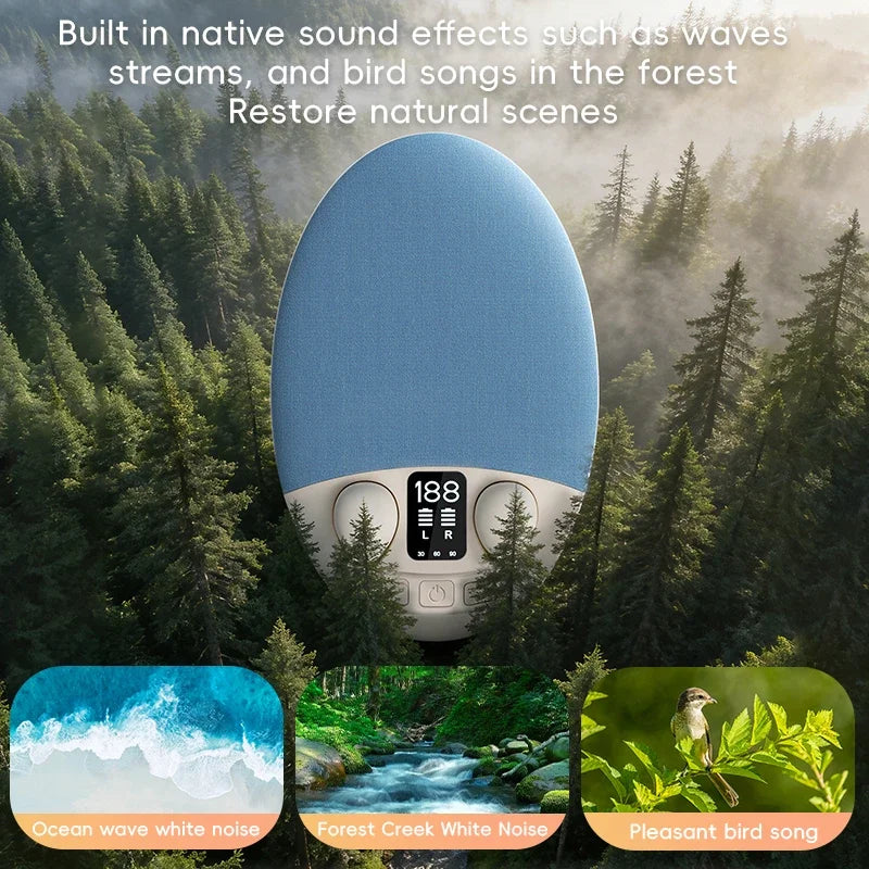 Auriculares Bluetooth 2 en 1 con Altavoz para Dormir de Lado