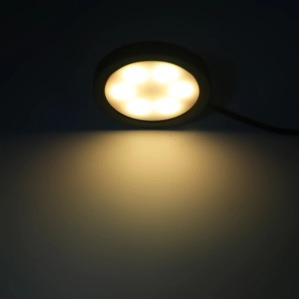 Luz RGB remota de 24 teclas para debajo de gabinete, interruptor USB de 5V, Kit de 1 2 4 6 luces, lámpara delgada para vitrina de cocina, acento de escritorio para Bar en casa
