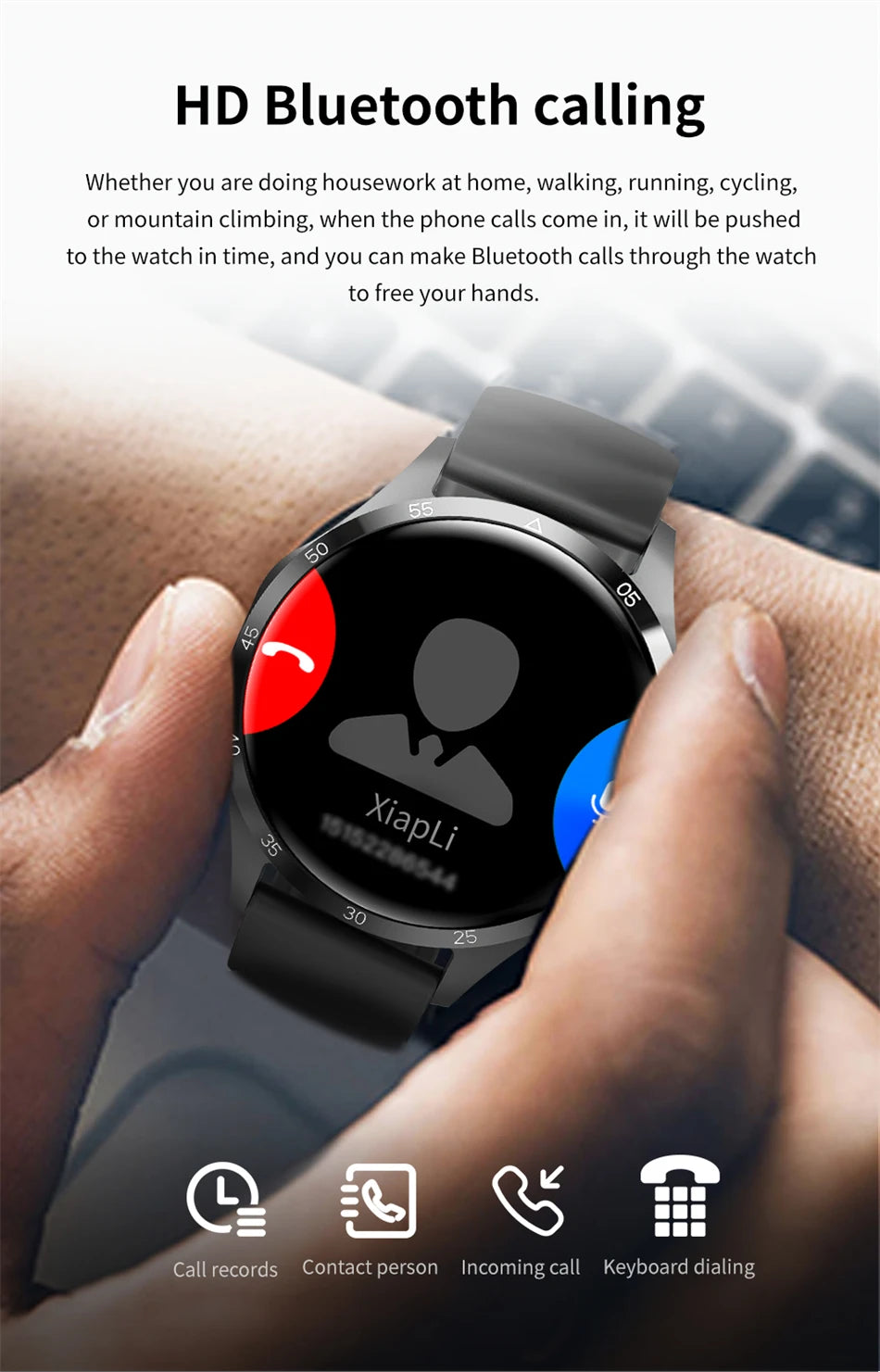 Reloj Inteligente 4 Pro AMOLED Bluetooth