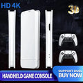 Mini consola de juegos M15 4K, videojuego de TV en casa, consola 64Gretro, 128Gplayer, palo de videojuego HD, 2,4G, control inalámbrico dual, regalo PS1