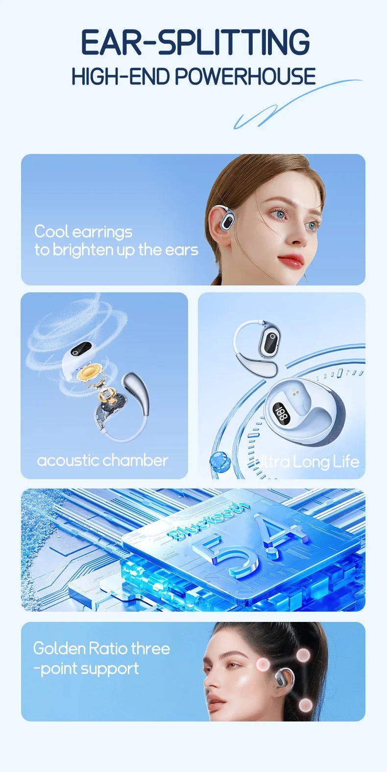 XG99 Auriculares Traductores 144 Idiomas Bluetooth