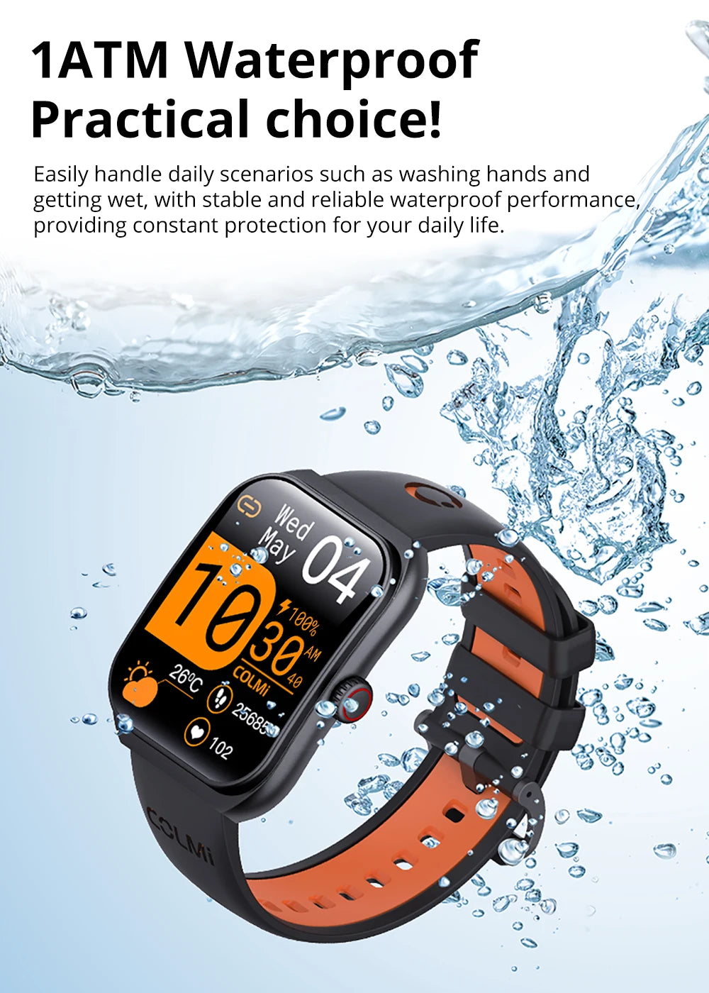 Reloj Inteligente P86 AMOLED con Gestor de Salud y Llamadas Bluetooth IP68