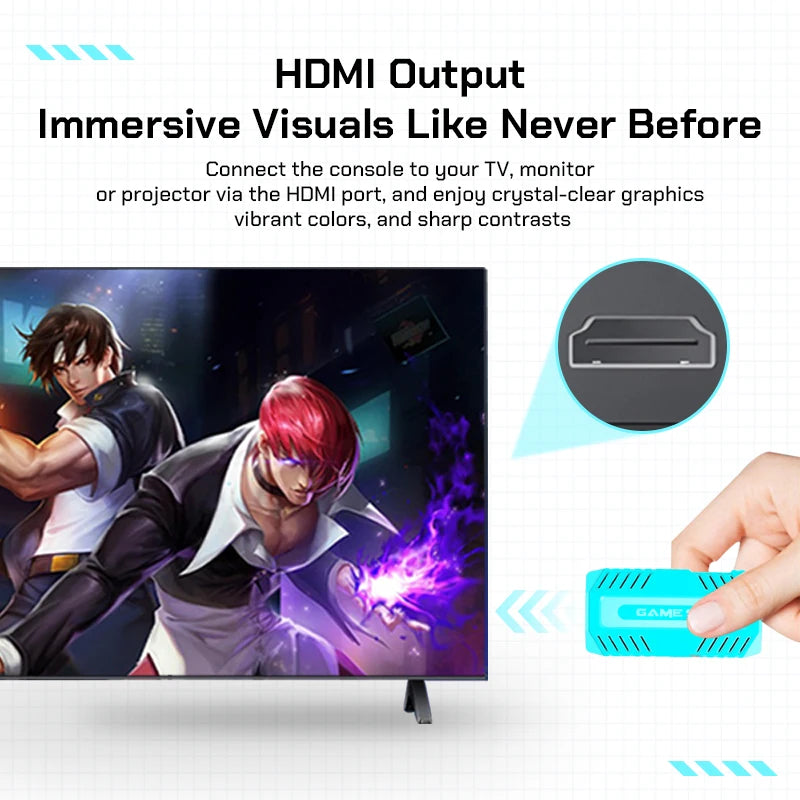 Nuevo Control de Videojuegos Retro U36 con 128 GB y Más de 50000 Juegos, Consola de Juegos Portátil para TV, Videojuego HD 4K, Regalo